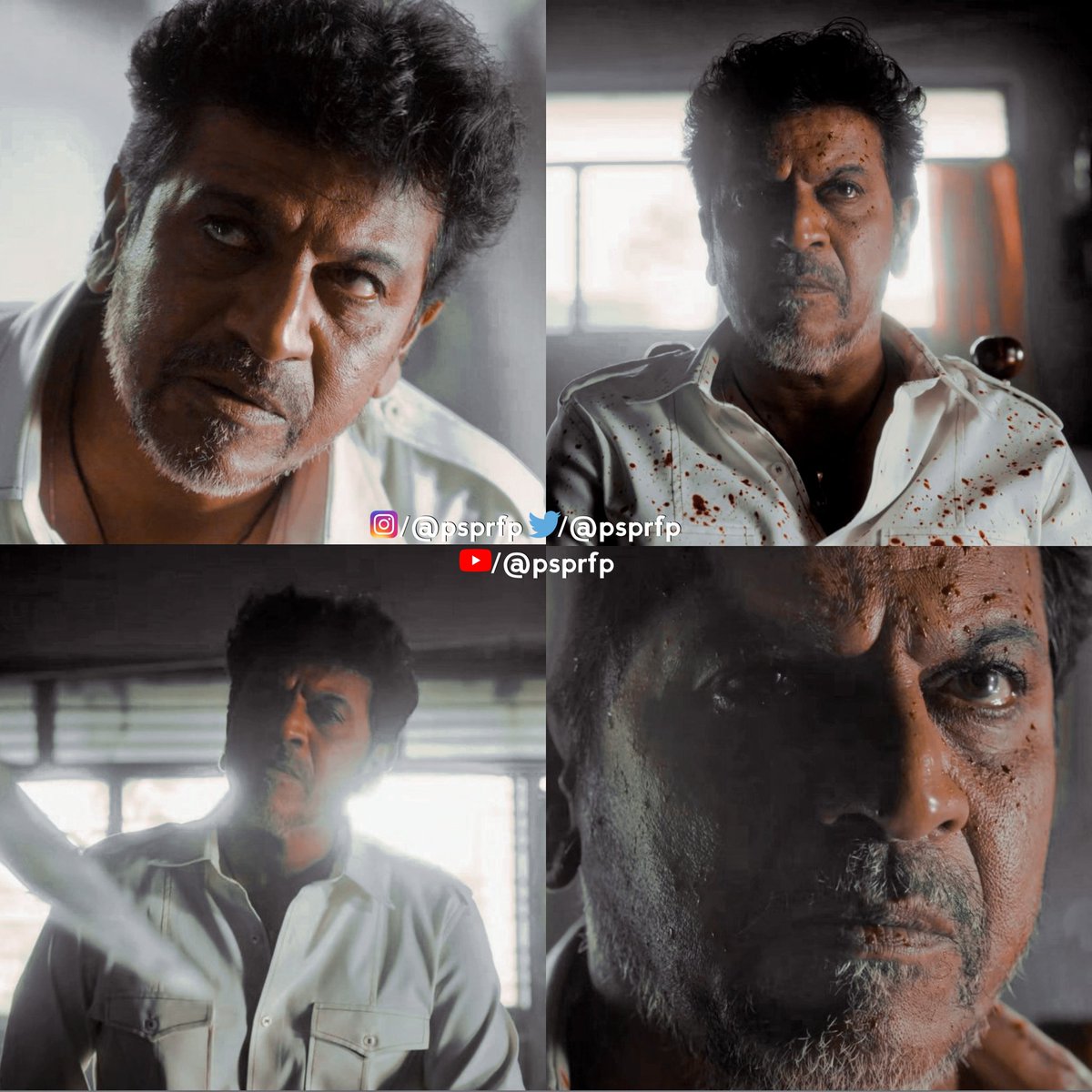 OG 🛐🔥 Exclusive Stills of #Shivanna From Jailer! 💥 #DrShivaRajkumar #Jailer #PSPRFP