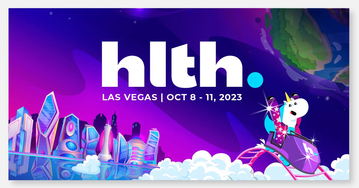 Delighted we will be <a href="/HLTHEVENT/">HLTH</a> #HLTH2023. Looking forward to talking about patient engagement, value-based care and how we are are using #LLM &amp; #GenerativeAI to support shared discussions and shared treatment decisions between patients and their care teams. Watch this space.