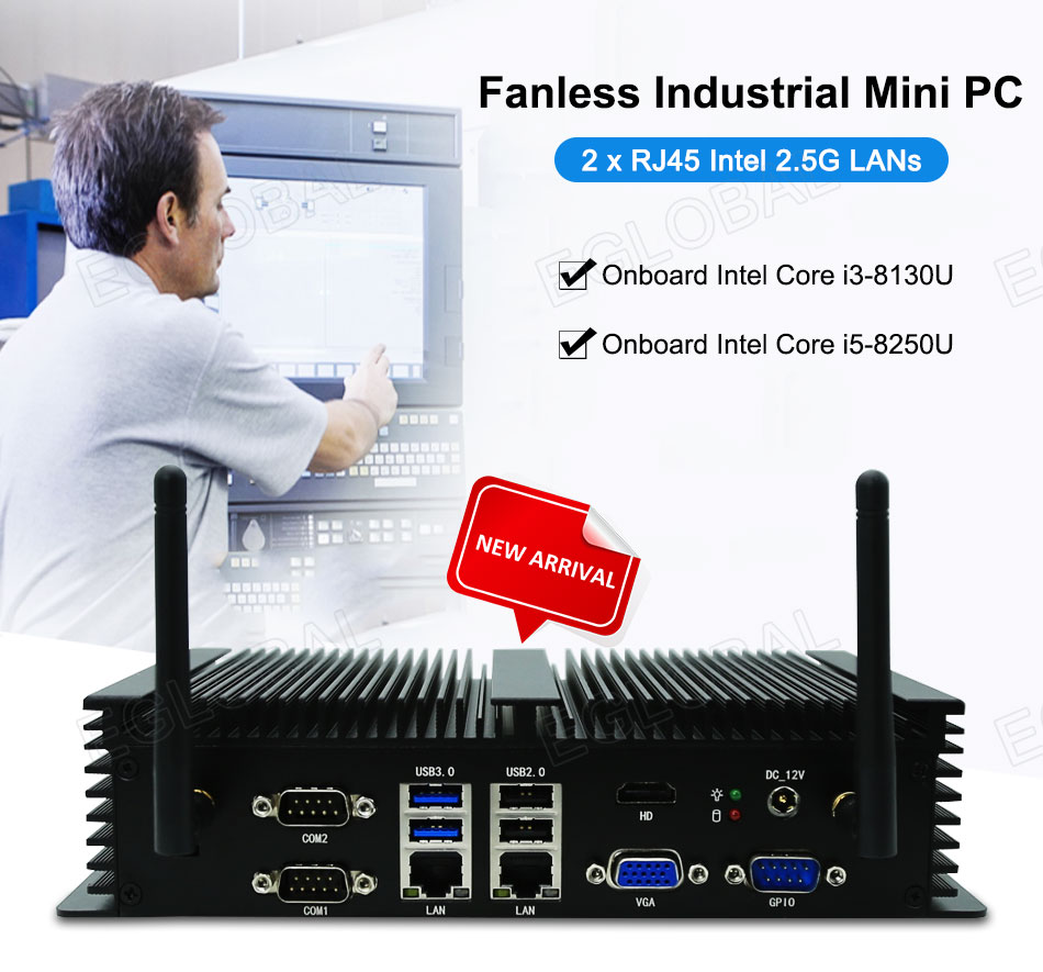 New arrival Industrial mini pc GK1 with dual network and two displays has arrived, with favorable price and stronger performance.
#Eglobal #IndustrialComputer  #BoxComputer #PanelPC #IndustrialComputer  #IndustrialMiniPC #Computer #Desktop #MiniPC #Desktop #MiniPC #Fanless #OEMI