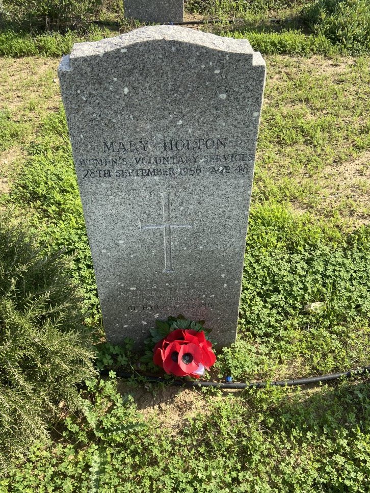 Today we honour Mary Holton. The first overseas casualty of WRVS who tragically met her death along with her driver Pte C Read of 1 Wilts Reg, when their vehicle fell victim to a terrorist ambush in the #Kyrenia Mountains of Cyprus on Sept 28 1956. #LestWeForget <a href="/I_W_M/">Imperial War Museums</a> 📸- WRVS