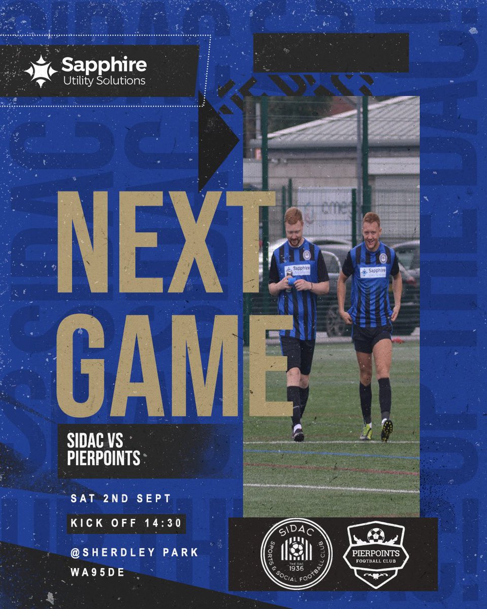 The league campaign gets underway this Saturday at home to Pierpoints, get down and support the lads 👇🏽