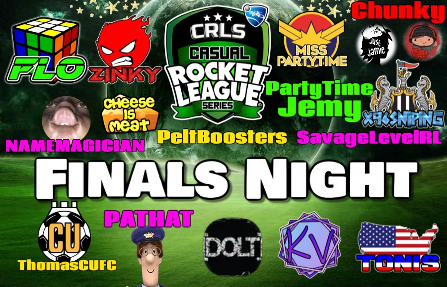 PartyTime_Dan's tweet image. Finals Night tonight, A Summer King or Queen will be Crowned.

Stream Start - 8pm
Crowning new King/Queen/Them! - 11pm

3 hours to put everything you have on the line! 

#RocketLeague #CRLS #FinalsNight