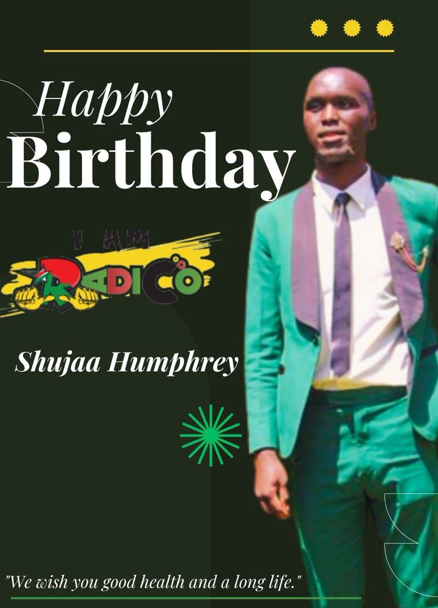 Happy Birthday @ShujaaHumphrey 
Age Gracefully. Stay Lifted..

#Radico