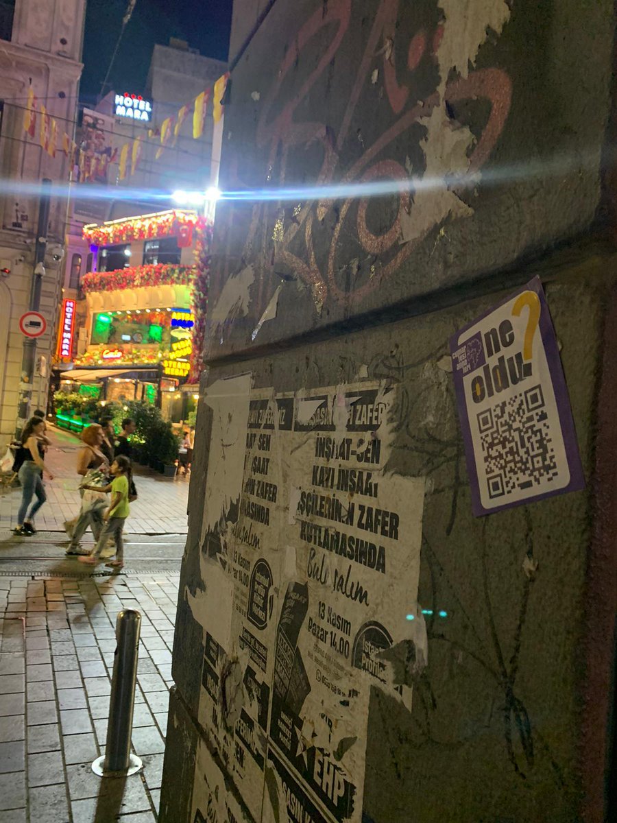 besnatosun's tweet photo. Cumartesi Anneleri/İnsanları’ndan QR kodlu protesto: Kayıplarımıza ne oldu?
#CumartesiAnneleri https://t.co/BuguAj4GaU