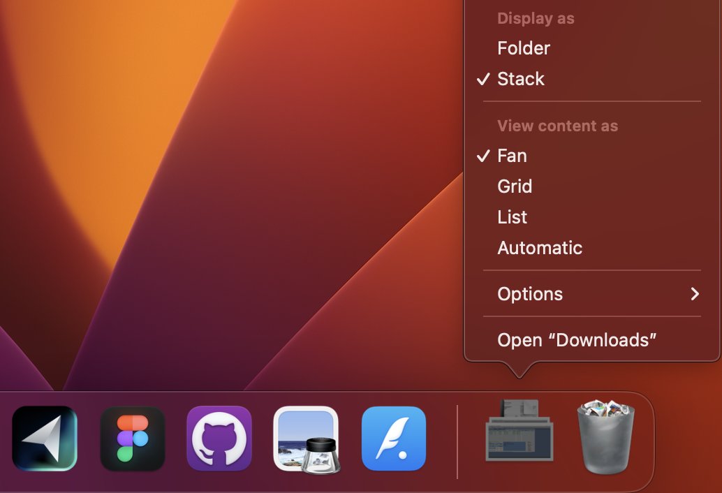 techimpostr's tweet photo. You can adjust how the downloads appear by tapping the new dock element with two fingers. https://t.co/Ir987HCSwr