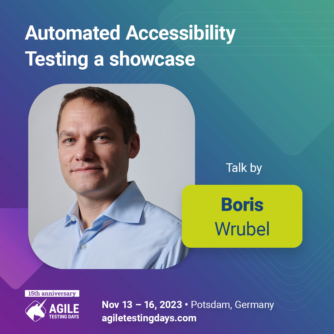 Learn how to configure and address the API of the axe-core library. How can these audits be integrated into the CI, how can the results be processed, and what else has to be considered to get significant results? 
<a href="/BorisWrubel/">Boris Wrubel</a> 
rb.gy/2z91t