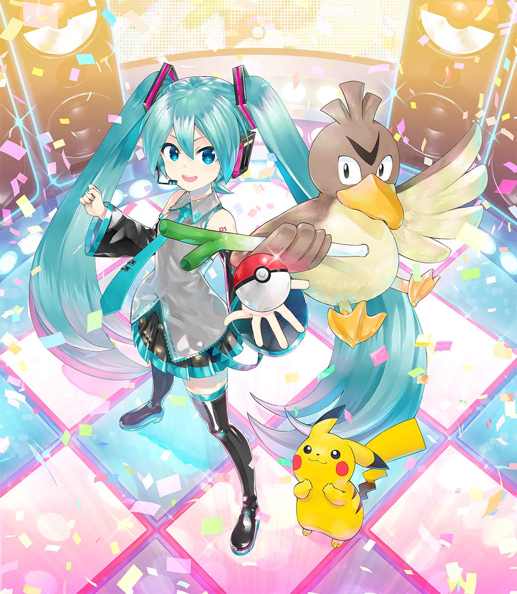 初音ミクデザインのポケモンカード25枚セット ポケゲトちゃんねる＠ポケモンカードまとめ a X: 