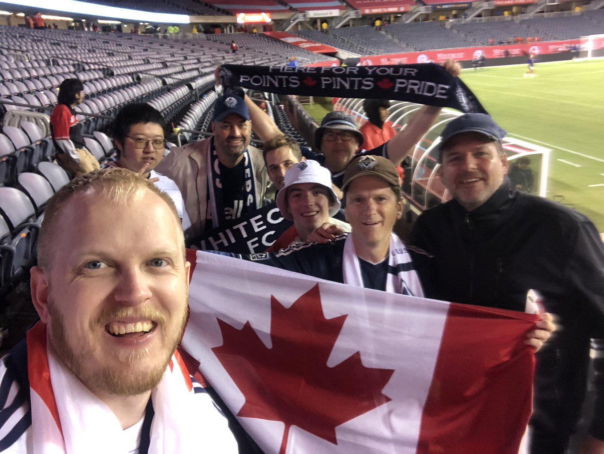 Great result for my 60th Whitecaps away match! Always a fan of 3 road points! #VWFC #CapsOnTour