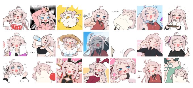 8月のランジュちゃん #今月描いた絵を晒そう 