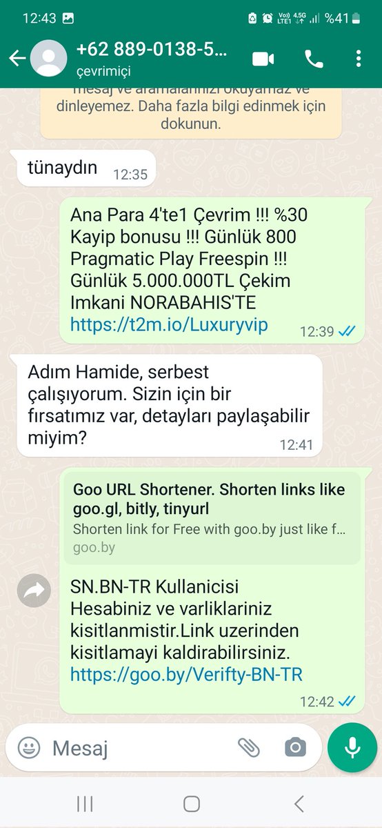 tilbars's tweet image. Dolandırıcıların mesajlarına başka dolandırıcıların mesajlarıyla cevap veriyorum. İti ite kırdıracağım 🤣