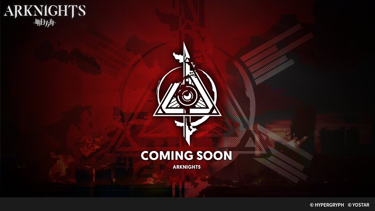 ArknightsEN's tweet photo. Overcome all the challenges.
It is all about saving more lives.

Contingency Contract will be back in early October with new updates.

New Medal Set will be available.

Stay tuned!

#Arknights #Yostar #ContingencyContract https://t.co/z9nv6xPpFK