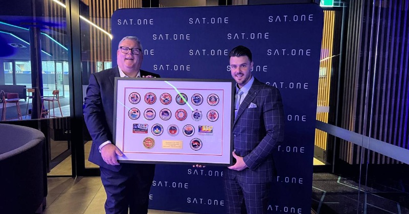 EutelsatGroup's tweet photo. OneWeb and Sat One: Set to connect Australia and New Zealand ⚡

We have signed a partnership with Sat One, allowing the Perth-based company to provide high-speed, low-latency connectivity to enterprise customers across Australia and New Zealand.

Find out more at the link below.