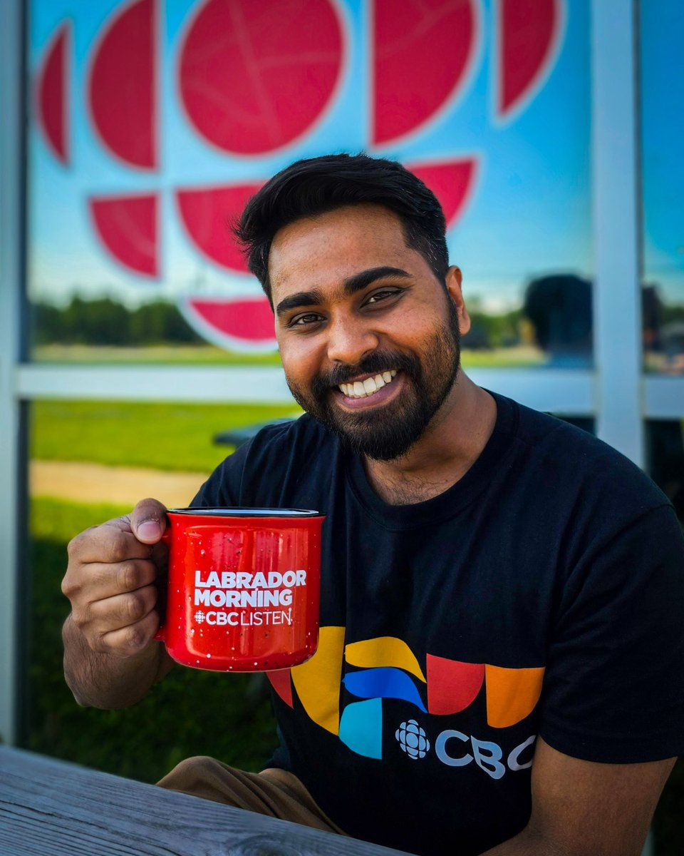 Happy to be up here hosting Labrador Morning for the next week. Having lots of ‘teachable moments’ helping with some team training and working with the team’s latest member: Rhivu Rashid <a href="/RhivuCBC/">Rhivu Rashid</a> Need to find the right person to give him an HVGB tour… Just sayin’.