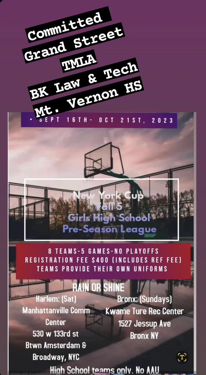 There are still a couple spots left.