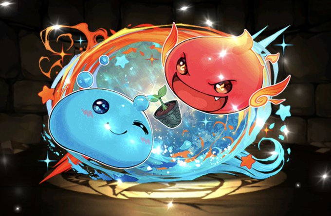 「blue eyes slime (creature)」 illustration images(Latest)