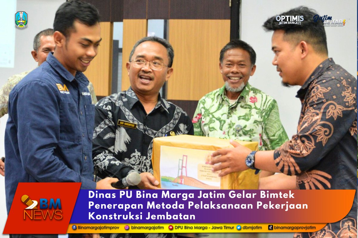 dbmjatim's tweet photo. #sobatbima ,

Kepala UPT PJJ Mojokerto, Ir. Budi Harisantoso, S.T., M.T., mendukung digelarnya Bimtek Kebinamargaan. Menurutnya, hal ini dapat menunjang terwujudnya pelayanan publik yang prima dan maksimal, khususnya infrastruktur jalan dan jembatan.

-> https://t.co/rGh5zafOFS https://t.co/FPHYZ8pkMa