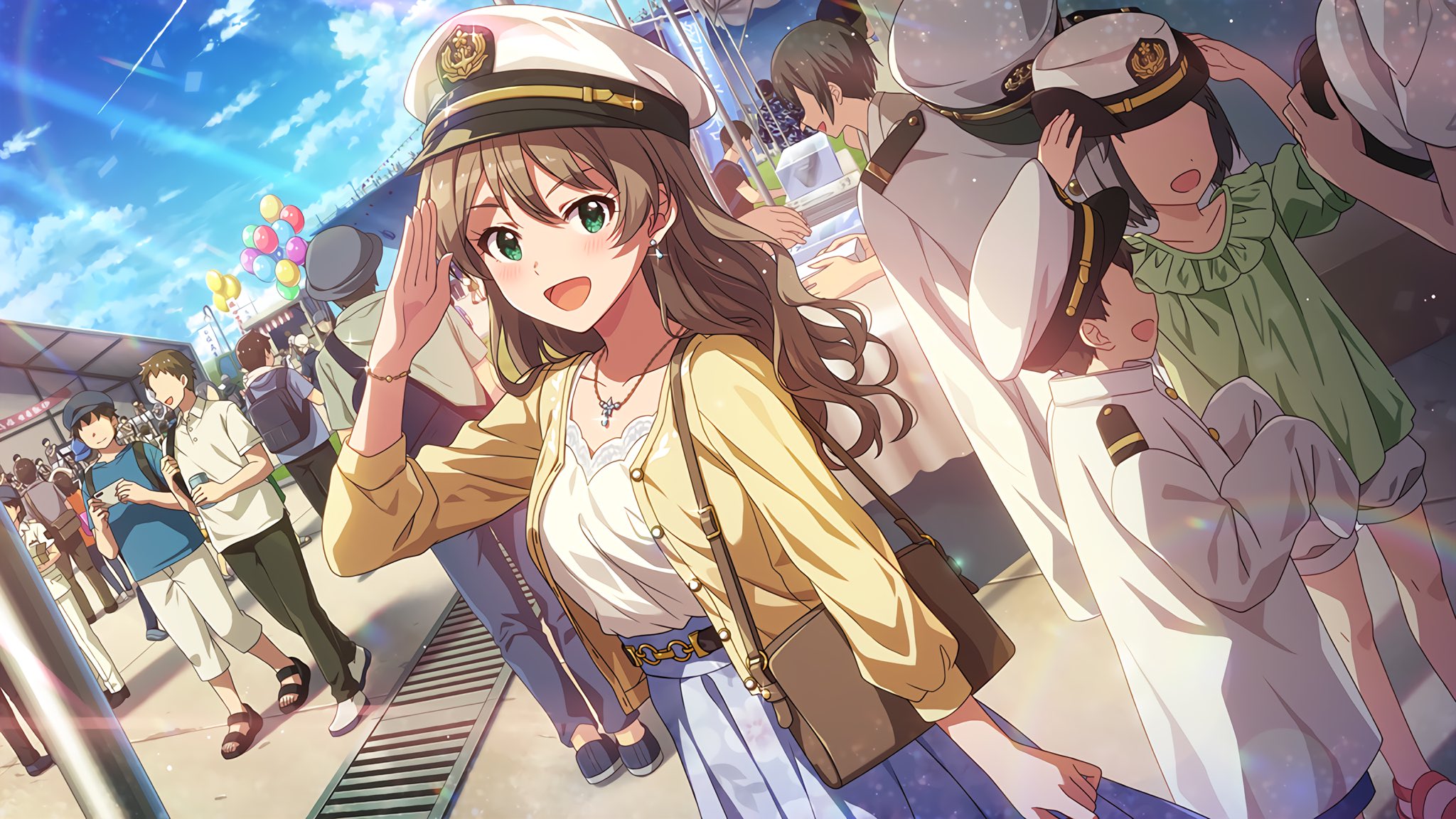 桜守歌織(破滅の奏者) 法被 レッド フリーサイズ ミリシタ SSR on X: 