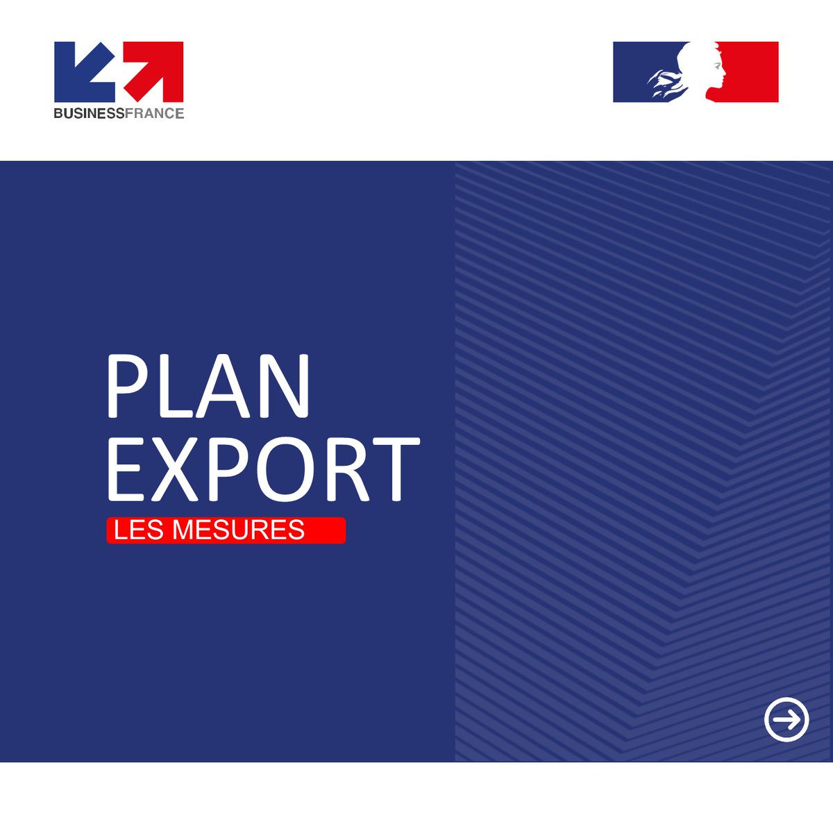 Osez l'export ! 

Officiellement lancé ce matin par le gouvernement, le Plan Export  présente 13 mesures visant à faire de l'international un levier incontournable au développement des entreprises 🇫🇷. 

On vous explique comment <a href="/businessfrance/">Business France</a> y contribue. 👇