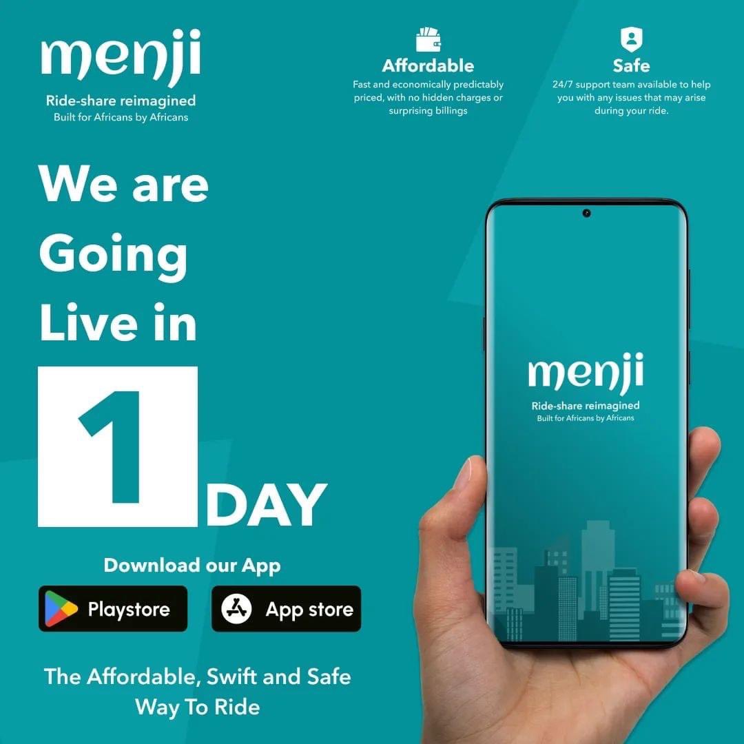 Get ready to elevate your ride with the newest player in the e-hailing scene – Menji! 
We're thrilled to announce that Menji will be launching tomorrow, bringing you a revolutionary way to travel that's fast, convenient, and tailored to your needs.
#Ridewithmenji #Menjilaunch