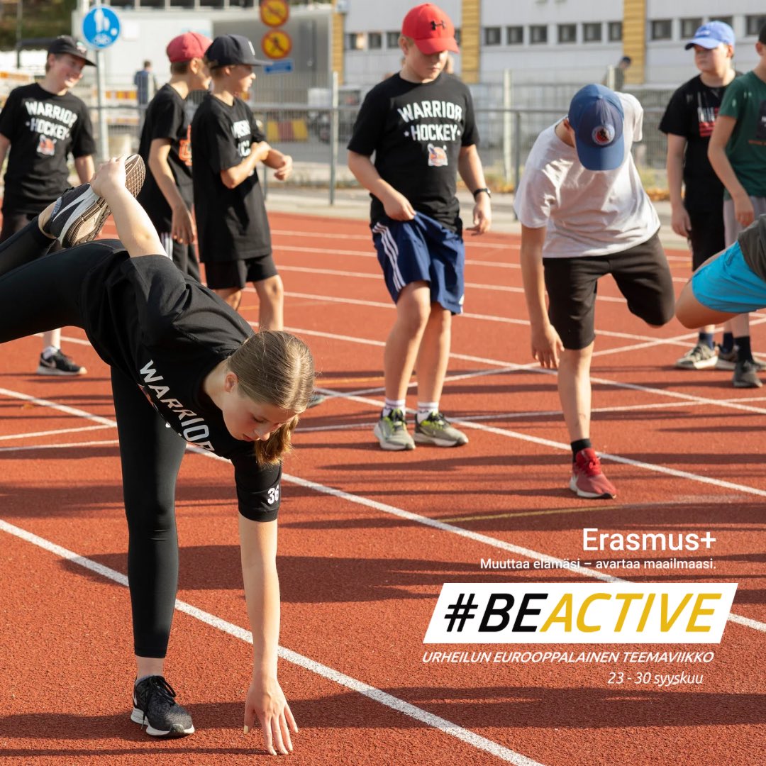 ❓ Erasmus+ -hankkeessa mielenterveystyön asiantuntijajärjestönä toiminut Mieli ry näkee urheiluharrastuksissa osaamiselleen uusia mahdollisuuksia.

🇫🇮: oph.fi/fi/uutiset/202…

🇸🇪: oph.fi/sv/nyheter/202…

 #BeActive <a href="/mielenterveys/">MIELI Suomen Mielenterveys ry</a> <a href="/MonaLiiku/">Monaliiku</a> 
📸: Pirjo Valjanen