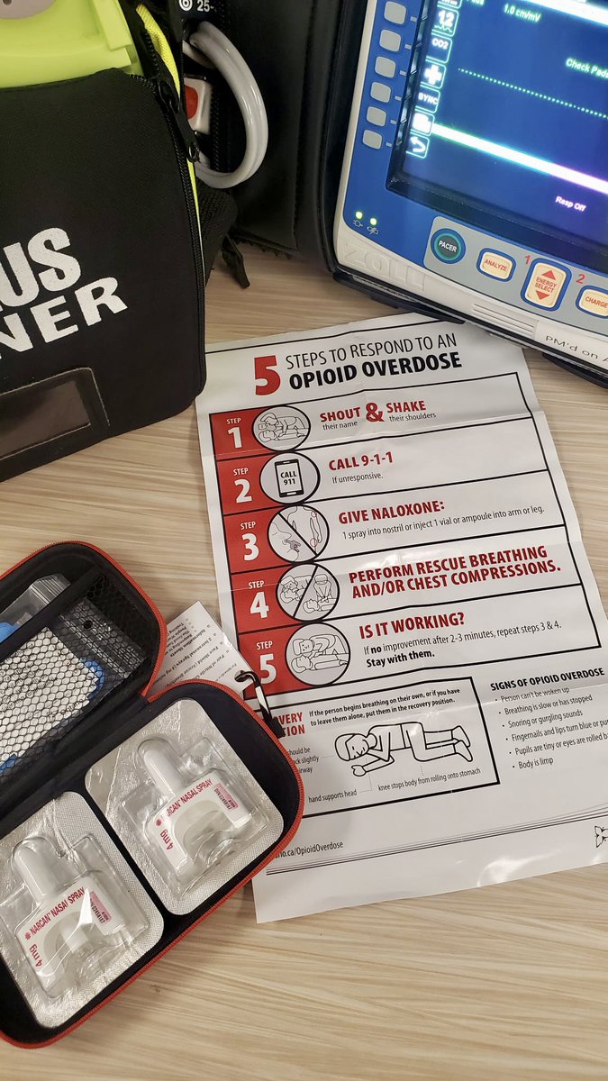 Did you know, you can get a free #naloxone kit from Peel Paramedics? No questions asked. If you or a loved one is using #opioids, have a naloxone kit on hand. Use it to temporarily reverse an #overdose while waiting for paramedics to arrive. #InternationalOverdoseAwarenessDay