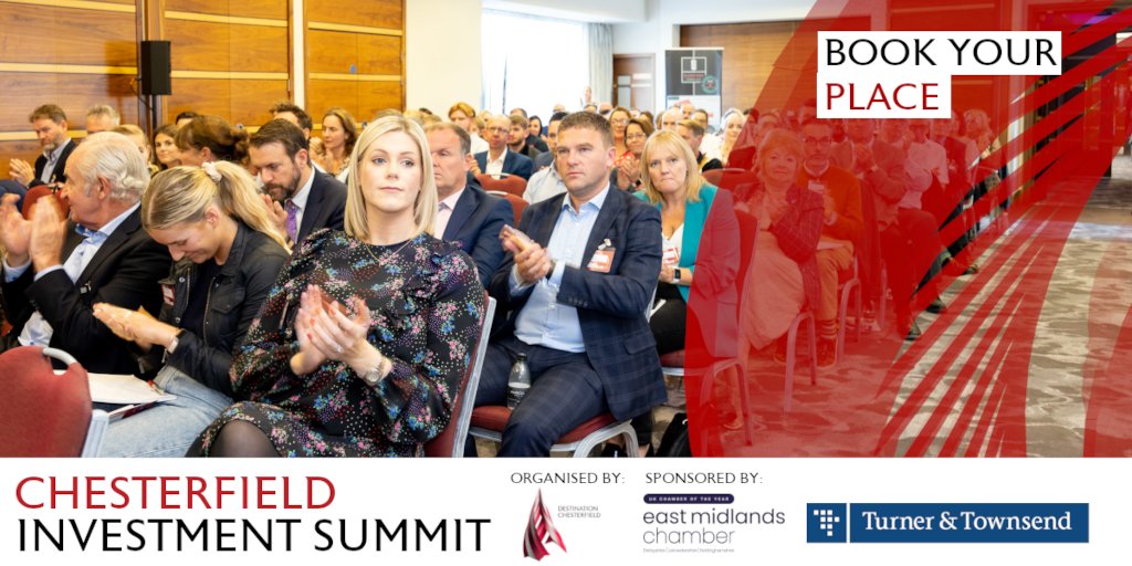 Invest in Chesterfield (@investcfield) on Twitter photo Interested in growing your business in Chesterfield? Chesterfield Investment Summit promises to provide several updates on the town's vast regeneration opportunities
18th October at <a href="/Casahotels/">Casa Hotel</a>: chesterfield.co.uk/business/inves…
#CIS23 #InvestInChesterfield <a href="/EMChamberNews/">Chamber Newsroom</a> <a href="/turnertownsend/">Turner & Townsend</a> Interested in growing your business in Chesterfield? Chesterfield Investment Summit promises to provide several updates on the town's vast regeneration opportunities
18th October at <a href="/Casahotels/">Casa Hotel</a>: chesterfield.co.uk/business/inves…
#CIS23 #InvestInChesterfield <a href="/EMChamberNews/">Chamber Newsroom</a> <a href="/turnertownsend/">Turner & Townsend</a>