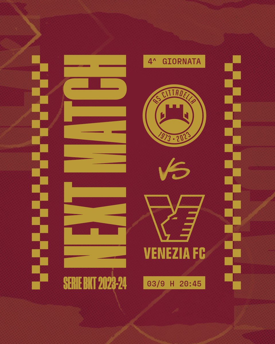 ascittadella73's tweet photo. 🏟️Torniamo a casa!
Derby veneto al Tombolato.
Prevendita attiva e ultimissimi giorni per l'abbonamento stagionale a 18 gare.
NON MANCATE! 🇱🇻
Tutte le ℹ️ | https://t.co/WTj99RNBTF
#CitVen #SerieBKT #ForzaCitta https://t.co/9t4v6xajFa