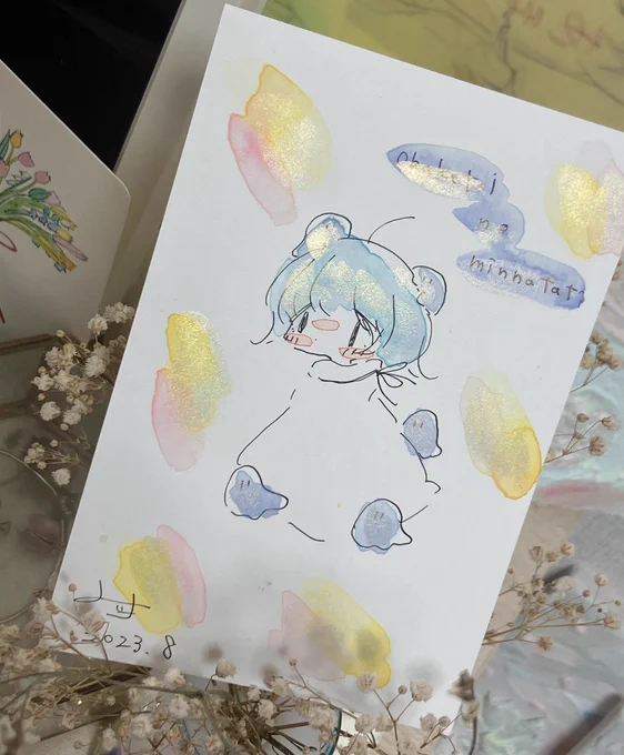 ドローイングたちも個展に持っていきます! 