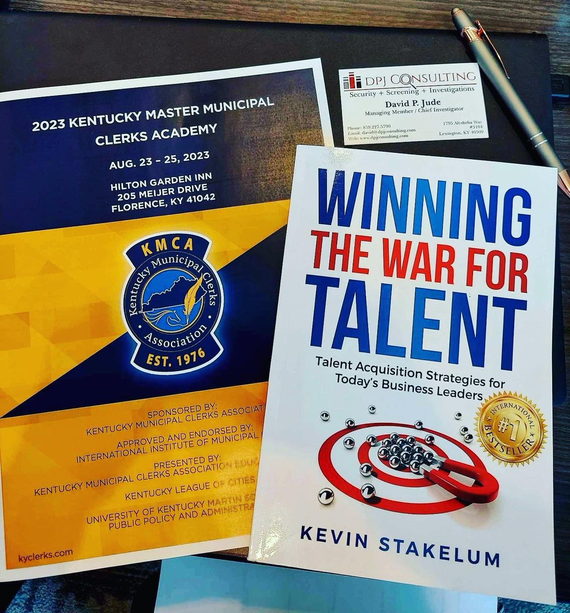 DPJConsulting's tweet photo. We are grateful for the opportunity to speak to the fantastic public servants of the Kentucky Municipal Clerks Association! Thank you!
#backgroundcheck #backgroundscreening #fyp #knowledge #hiringnow #HiringDecisions #informedhiring #RIPS #KMCA https://t.co/MXRZlgjzmY