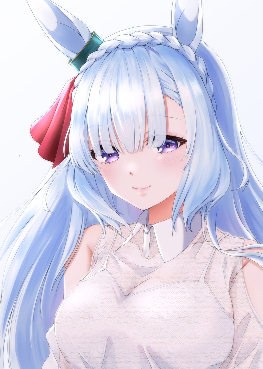 せっかくだから花束無し差分。 #ウマ娘 #メジロアルダン