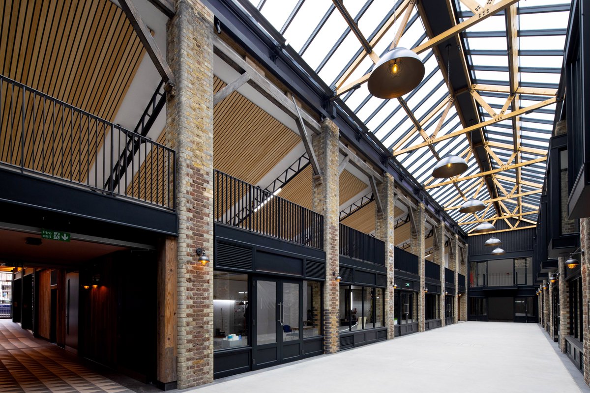 StiffTrevillion's tweet image. Newson's Yard, our refurb scheme for @GrosvenorPropUK, opens it doors to the public this autumn. Really looking forward to seeing this space become a vibrant part of the Pimlico Design District.
designweek.co.uk/issues/28-augu…