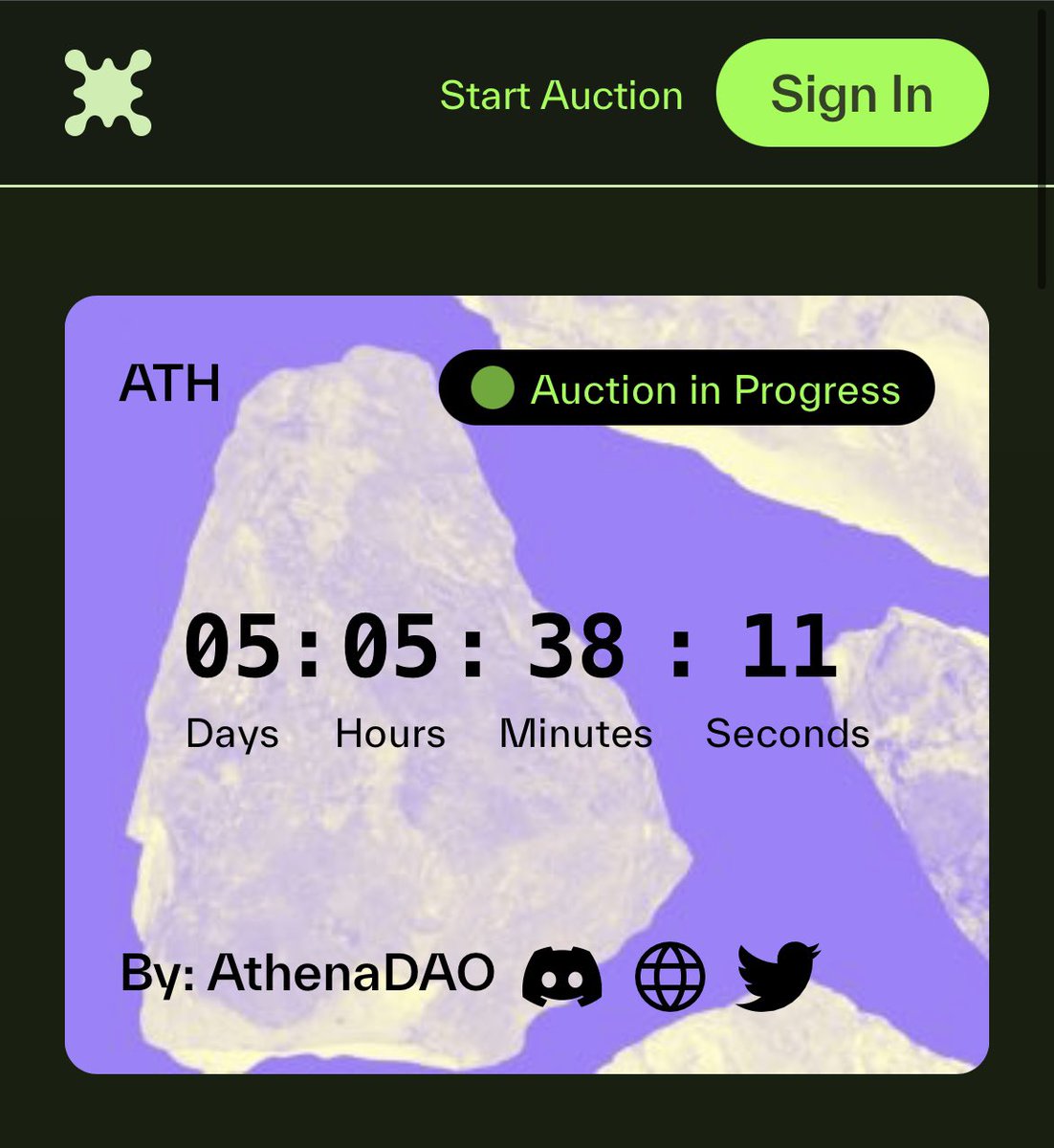 🚨🪩 We are live 🪩🚨

Let’s $ATH for women’s health!!!!! 

👉 launchpad.bio.xyz/auctions/509