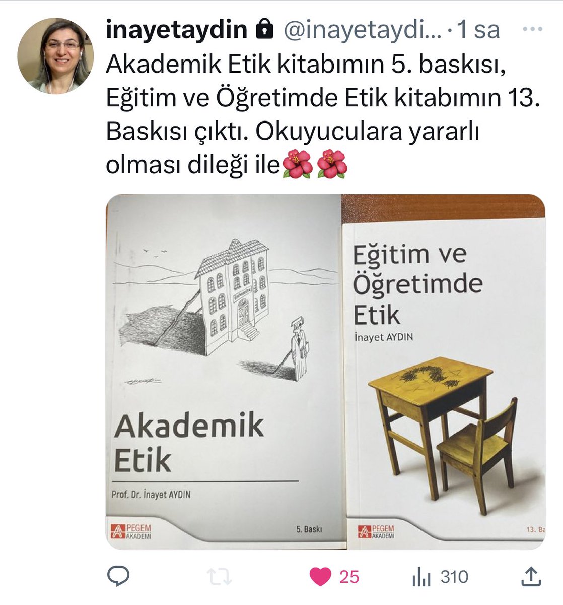 ntcanturk's tweet photo. @inayetaydinprof Tebrikler Hocam 👏👏👏 https://t.co/0KAqiouzUt