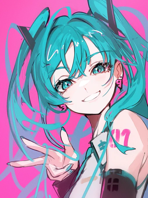 16歳おめでとう!#初音ミク #miku16th #初音ミク誕生祭2023 #初音ミク生誕祭2023 