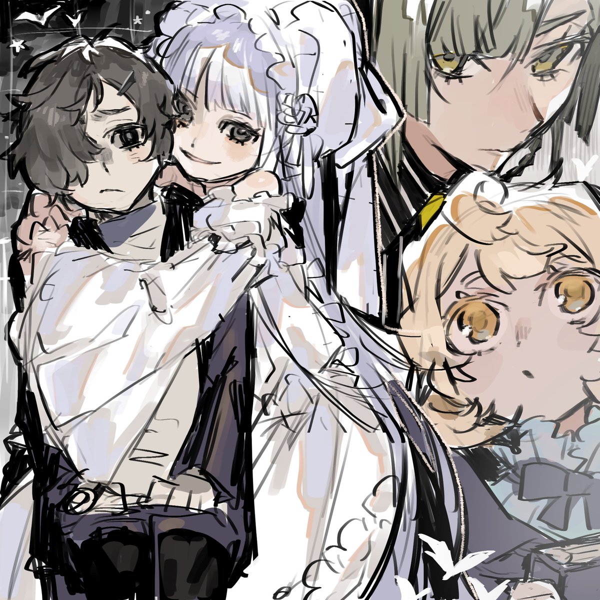 今月も絵を描いた #今月描いた絵を晒そう 