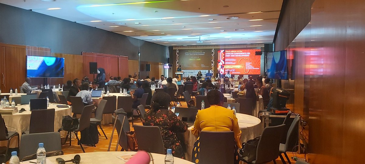 AFRODAD2011's tweet photo. DAY 2: Break out Sessions : Legal Review of Contractual Agreements on African Debt, organised by The Arican Forum and Network on Debt and Development (AFRODAD). "How do we stop misusing of the resources for development of the people of Africa." #AfCoDDIII #AfricaRuleMaker https://t.co/IAN3nm8lH9