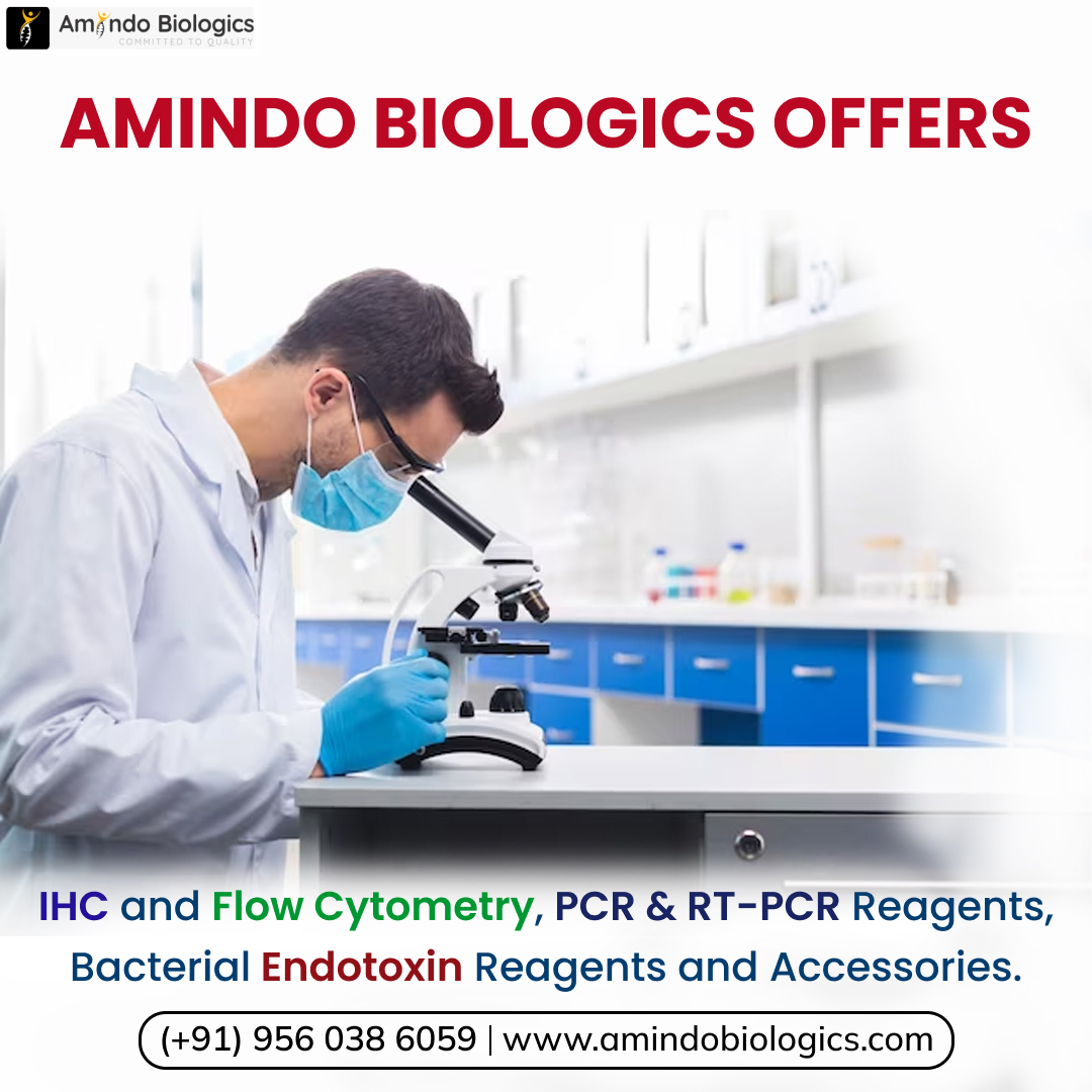 Elevating Research Precision!
Discover a World of Biologics with Amindo - Your Partner for IHC, Flow Cytometry, PCR & RT-PCR Excellence, and More
#AmindoBiologics #HealthcareSolutions #InnovationsInHealth #Biotechnology #MedicalAdvancements #HealthTech #MedicalServices