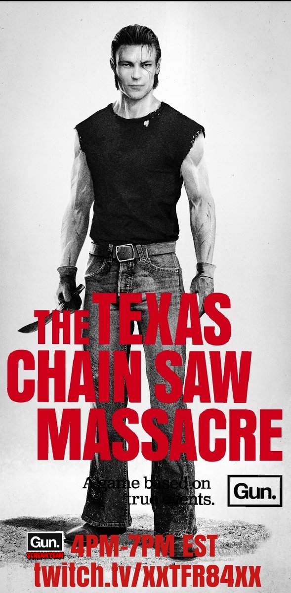 xxTFR84xx's tweet photo. ππͺTONIGHTπͺπ
No one escapes me..
@TXChainSawGame over on Twitch
#GunScreamTeam https://t.co/qz5JBgR5ly