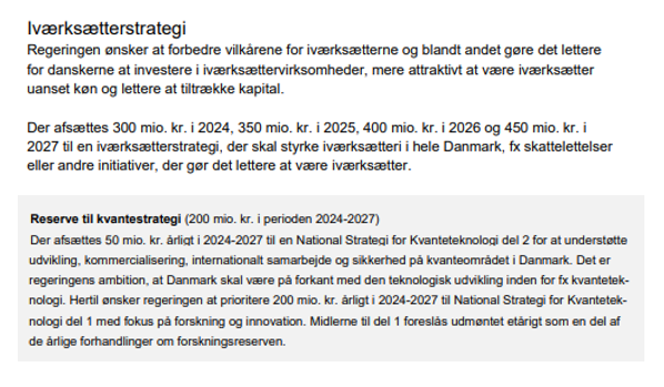 Charlotte Holm Billund (@cbillund) on Twitter photo Vi skal leve af innovation og ny teknologi, så vigtigt med flere midler i regeringens #finanslovsudspil til både #kvanteteknologi og #iværksætteri 👏 fra <a href="/ITBranchen/">IT-Branchen</a> <a href="/mfMorten/">Morten Bødskov</a> <a href="/saxberg/">Natasha Friis Saxberg</a> #dktech #dkbiz #dkkvant Vi skal leve af innovation og ny teknologi, så vigtigt med flere midler i regeringens #finanslovsudspil til både #kvanteteknologi og #iværksætteri 👏 fra <a href="/ITBranchen/">IT-Branchen</a> <a href="/mfMorten/">Morten Bødskov</a> <a href="/saxberg/">Natasha Friis Saxberg</a> #dktech #dkbiz #dkkvant