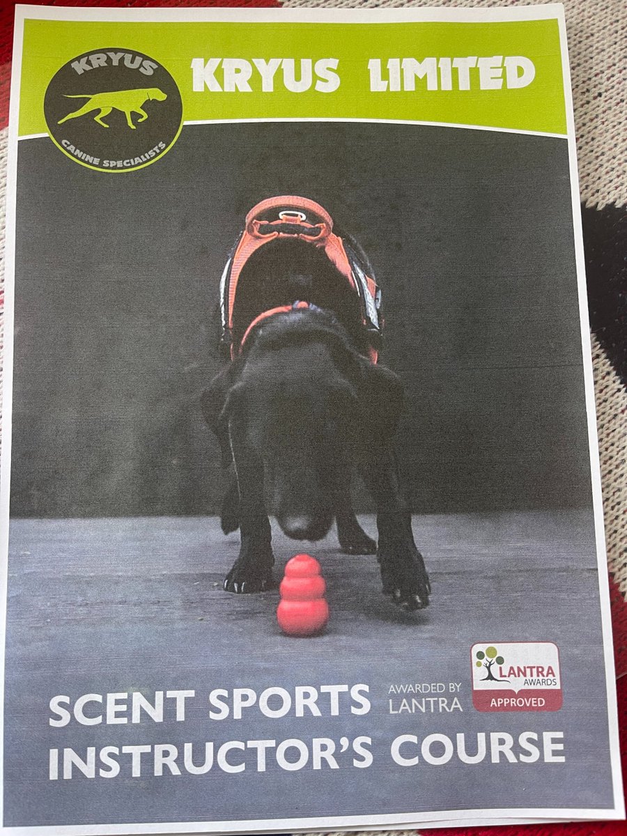 Although still in development wont be long before we are rolling this out for professional trainers/ handlers and those new to the industry - if you want more information contact us - info@kryus.co.uk