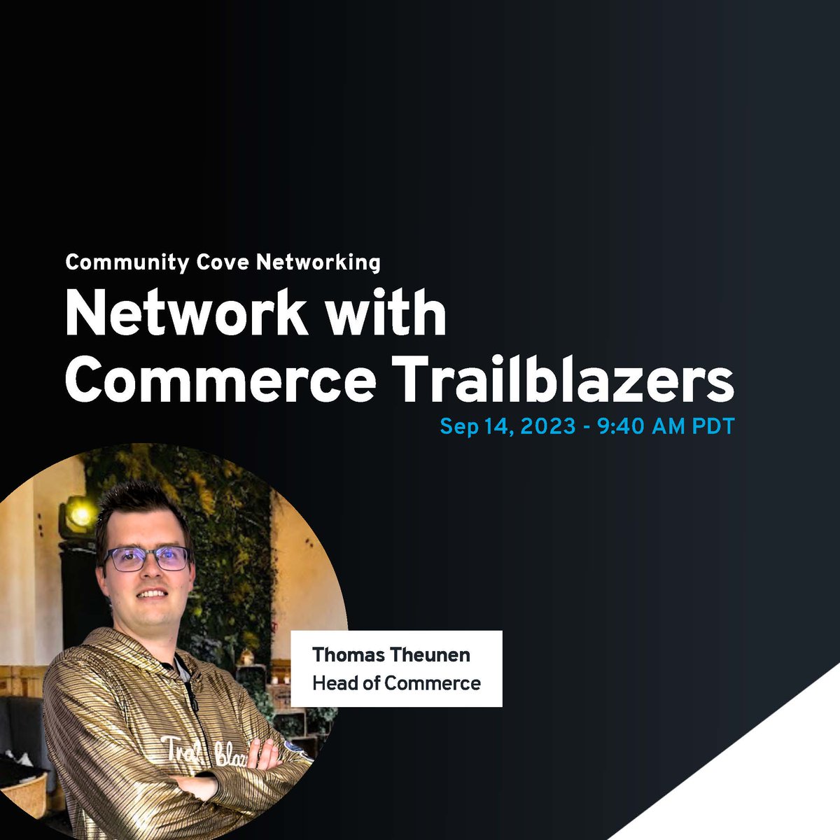 🌟 Countdown to #Dreamforce2023 is on! At #Spire, we're thrilled that @Theunenth &amp; <a href="/brunobraes/">Bruno Braes</a> of <a href="/forward_eu/">FORWARD</a> (a #MemberOfSpire) will host sessions on ethical #AI &amp; more. Proud of both! 🎤 Reserve your spot: sforce.co/3qXzii3 #DF23 #AI #CRM #EinsteinGPT