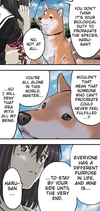 Evildeadfan102's tweet image. I read Doomsday With A Dog Chapter 14. #Doomsdaywithadog #chapter14 #manga