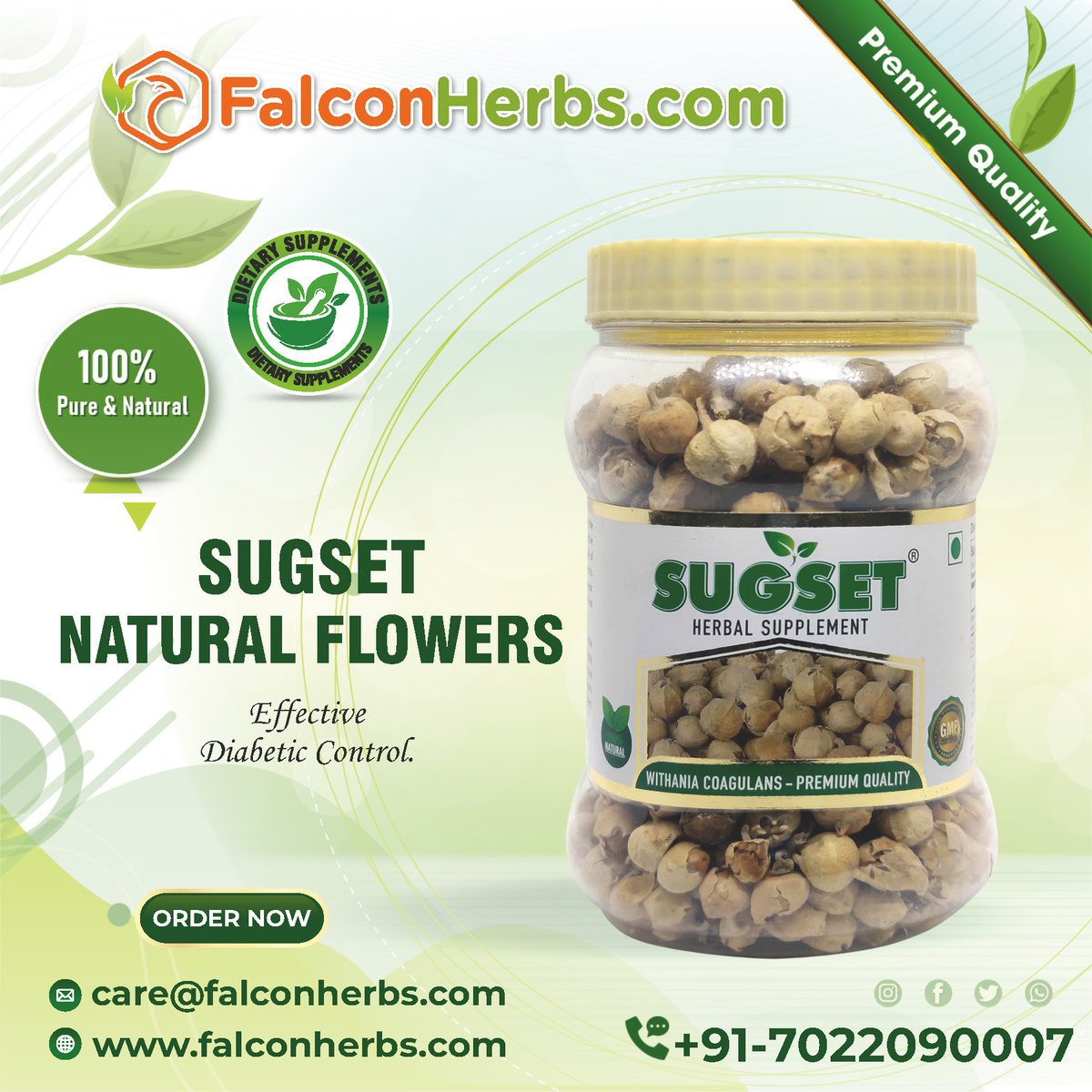 Sugset Natural Flowers Ultimate Solution for Diabetes
Order Now: falconherbs.com/product/sugset…
📞: 70220 90007
#DiabetesSolution #EmpowerYourself #ayurvedaeveryday #ayurvedicwellness #naturalhealth #healthylifestyle #fitness #OrganicLiving #bestprice #NaturalHealing