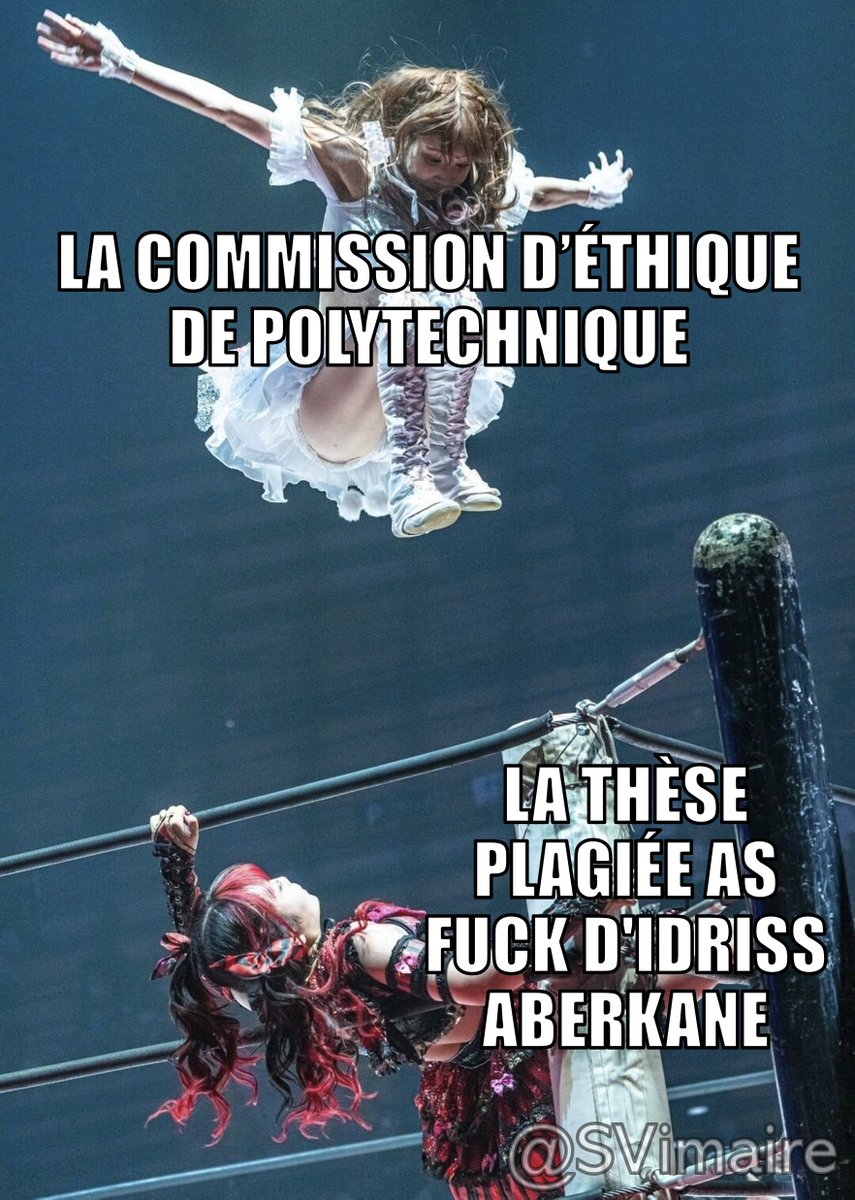 SVimaire's tweet image. #memecredi #polytechnique #thèse #plagiat #Aberkane