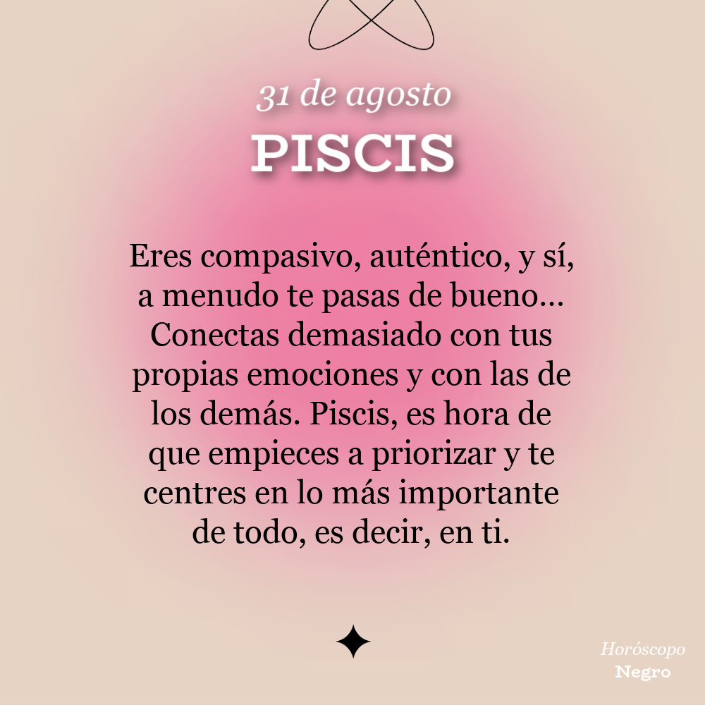 ✨♓✨ #piscis #horoscoponegro
