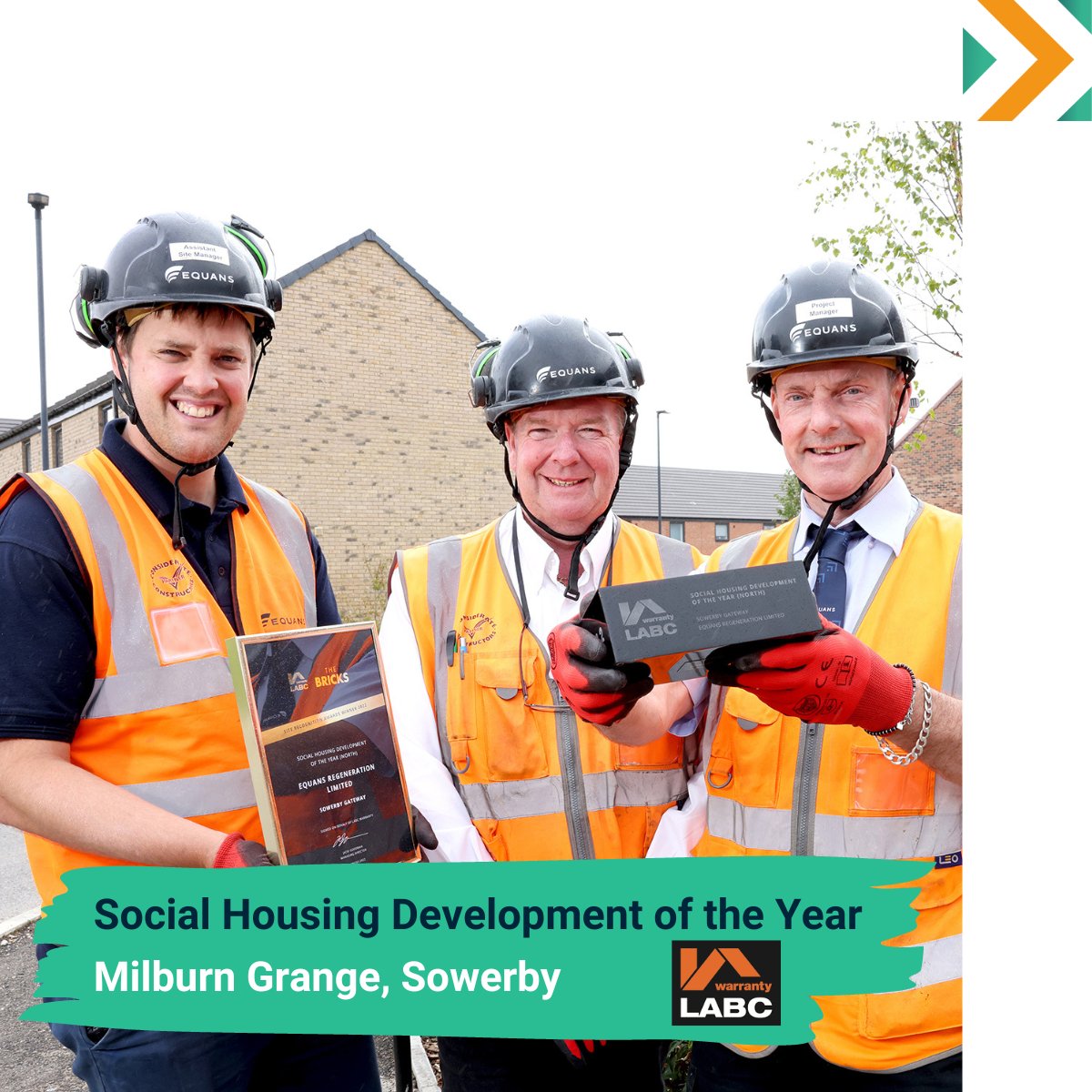 We're delighted that our Milburn Grange development has won a prestigious award from the @labcuk or being one of the highest quality developments in the North of the UK 🏆

Well done to all involved!

#AwardWin #ConstructionAward #EmpoweringTransitions