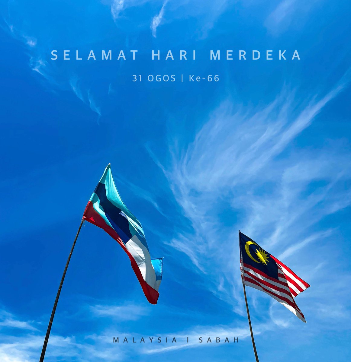 ErfannDannial's tweet photo. Selamat Hari Merdeka Yang Ke-66🇲🇾 https://t.co/rwDSCkLA9N