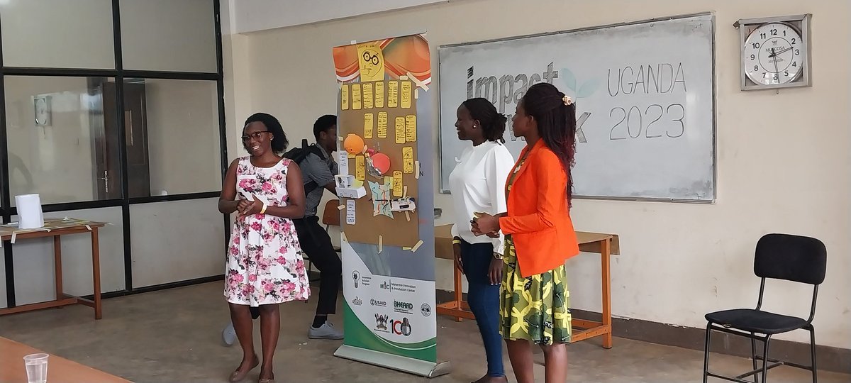 happy_hba's tweet photo. Happening right now @miic_ug @Makerere @MakCoCIS Impact Week
#teamMpittewa
With @LindaBritney5, @AtimTimcy https://t.co/FBBcvPPnQ1