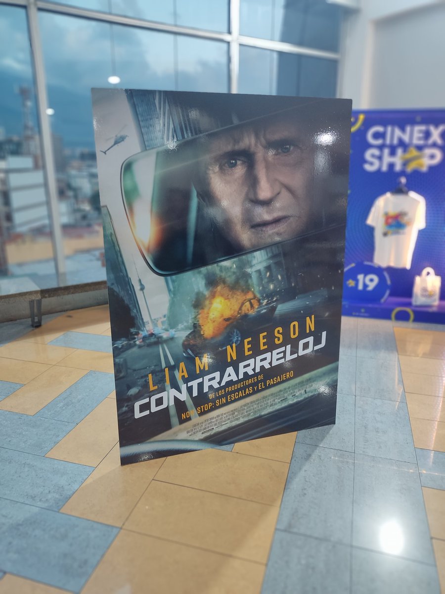 Gracias <a href="/blancica/">Blancica</a> y <a href="/CinexVe/">Cinex</a> por la invitación a disfrutar #contrarreloj