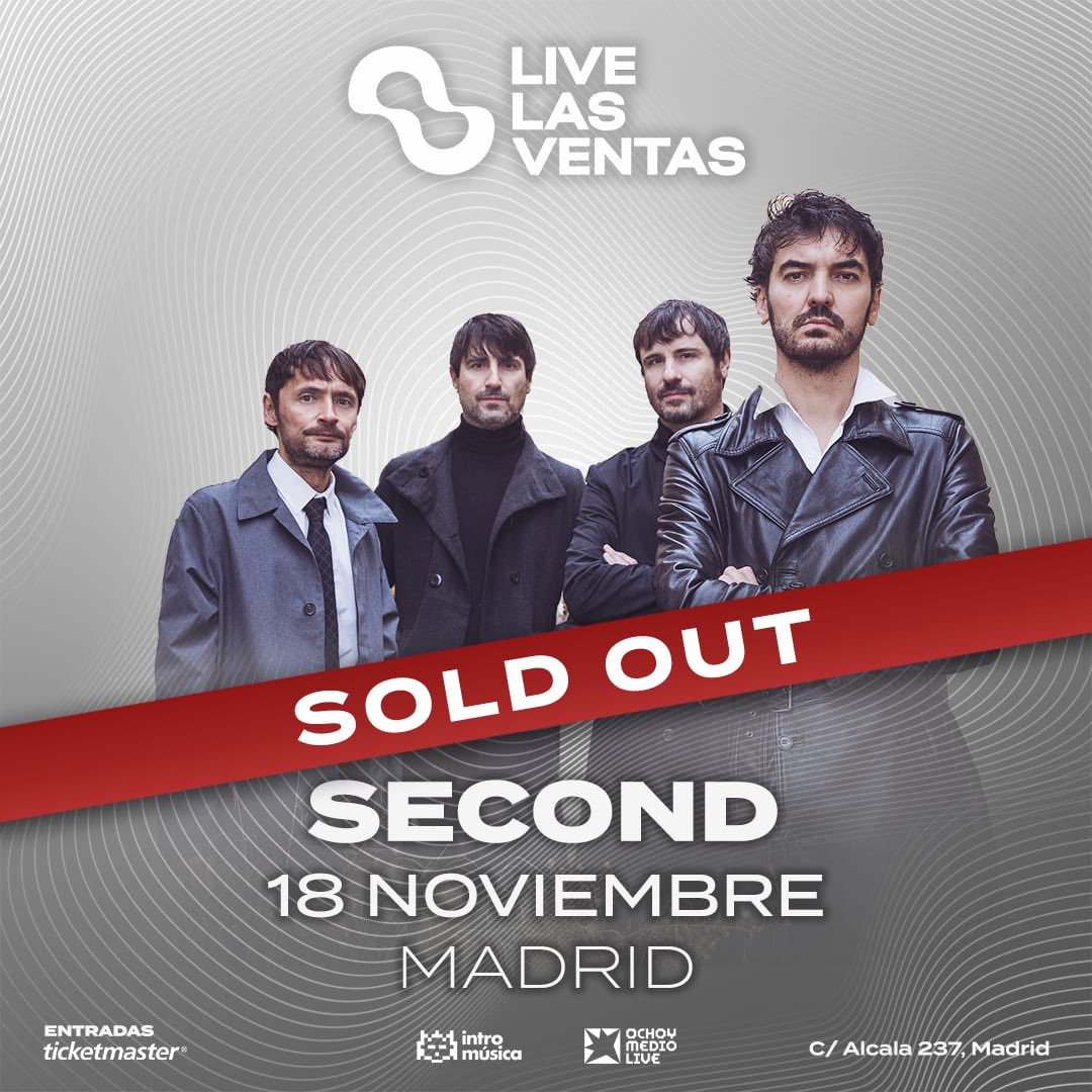secondmusic's tweet photo. Ya solo queda disfrutar... Todo vendido, MADRID.
¡Gracias! Haremos que sea inolvidable
❤❤❤❤ https://t.co/vEp14wLbXe